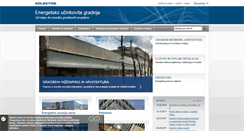 Desktop Screenshot of kolektorgradbeniinzeniring.com